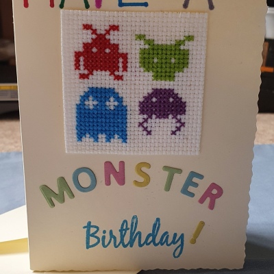 'Have a Monster Birthday' Card