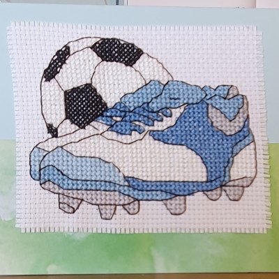 Football and Boot Card