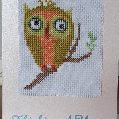 'Thinking of You' Owl Card