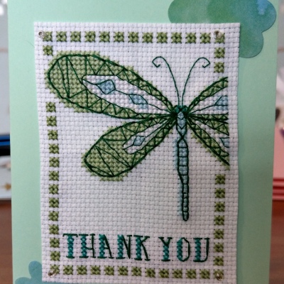 Dragonfly 'Thank You' Card