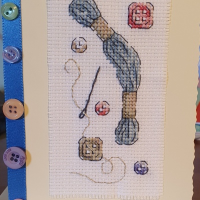 Embroidery Thread Card 