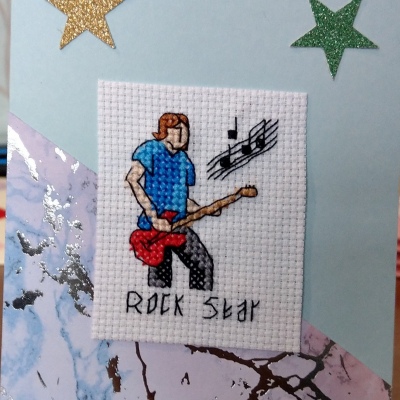 Rock Star Card